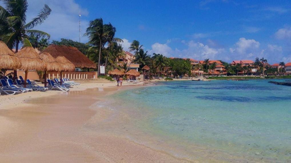 Puerto Aventuras, Departamento A Unos Pasos De La Playa Appartement Buitenkant foto